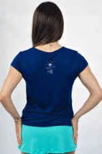 CAMISETA BABY LOOK KAUAI MARINHO - Imagem 4