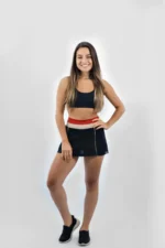 SAIA OLINDA PRETA E TERRA - Imagem 5