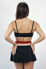 SAIA OLINDA PRETA E TERRA - Imagem 4