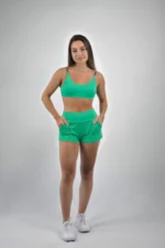 SHORTS RAVENA COM BOLSO VERDE MENTA - Imagem 2