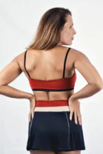 SAIA OLINDA PRETA E TERRA - Imagem 7