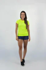 CAMISETA BABY LOOK KAUAI AMARELO NEON - Imagem 3