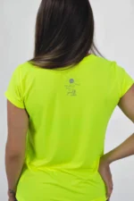 CAMISETA BABY LOOK KAUAI AMARELO NEON - Imagem 2