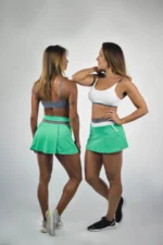 TOP DUPLA FACE GUARUJÁ CINZA E BRANCO - Imagem 5