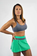 TOP DUPLA FACE GUARUJÁ CINZA E BRANCO - Imagem 2