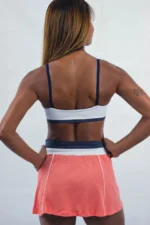 TOP DUPLA FACE GUARUJÁ AZUL JEANS E BRANCO - Imagem 2