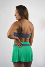 TOP DUPLA FACE GUARUJÁ CINZA E BRANCO - Imagem 3