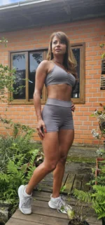 SHORTS ARENA CINZA - Imagem 2