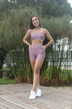 Bermudas Mônaco Wonder Rosa Satin