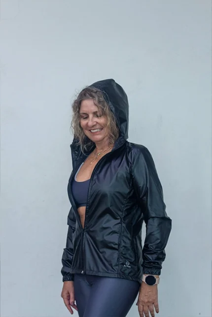 Corta vento London Preto