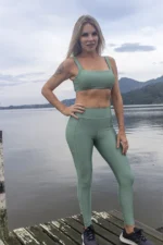 Legging Wonder Biarritz Verde Alecrim