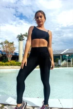 Top Dupla Face Creta Preto e Castanho