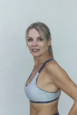 Top Dupla Face Malta Cinza e Prata