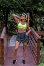 SAIA FLORIPA LISTRAS PRETAS E AMARELAS