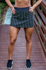 SAIA FLORIPA LISTRAS PRETAS E AMARELAS