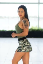 MAIÔ CARMEL VERDE MILITAR