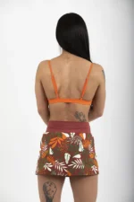 SAIA FLORIPA ESTAMPA ALGA - TONS DA NATUREZA