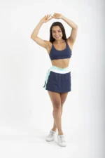 TOP DUPLA FACE GUARUJÁ ESTAMPA ÁGUA E MARINHO - TONS DA NATUREZA