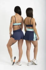 TOP DUPLA FACE GUARUJÁ ESTAMPA ÁGUA E MARINHO - TONS DA NATUREZA