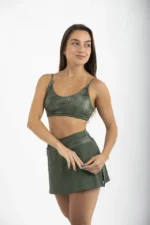 TOP DUPLA FACE GUARUJÁ MILITAR E SNAKE - TONS DA NATUREZA