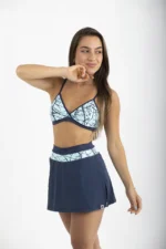 TOP HAWAI ESTAMPA ALGAS E MARINHO - TONS DA NATUREZA