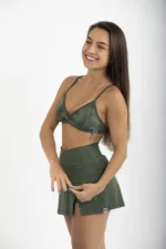 TOP HAWAI ESTAMPA SNAKE E MILITAR - TONS DA NATUREZA