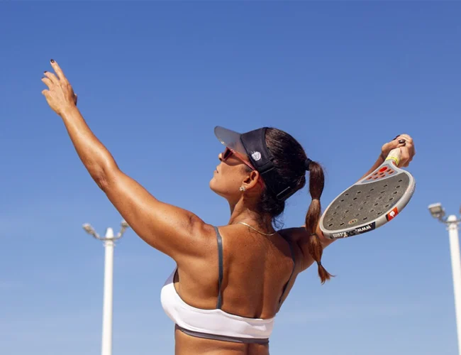 O Papel das visieras no Beach Tennis