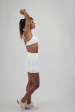 SAIA PLISSADA MARSELHA BRANCA - Imagem 3