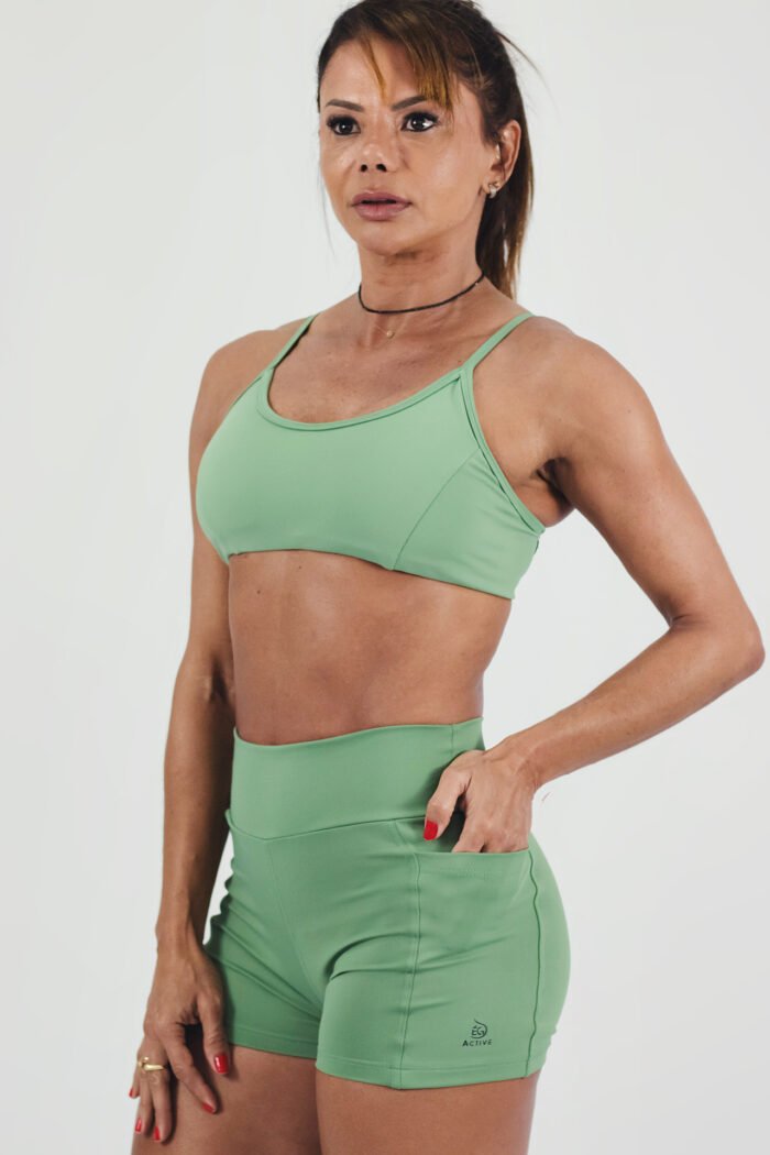 SHORTS MÔNACO VERDE CLARO - Imagem 1