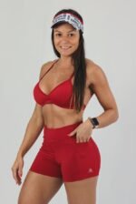 SHORTS MÔNACO VERMELHO