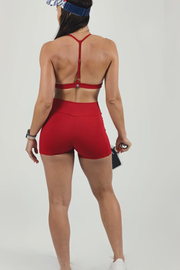 SHORTS MÔNACO VERMELHO - Imagem 5
