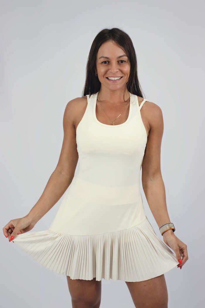 VESTIDO LILLE OFF WHITE - Image 1