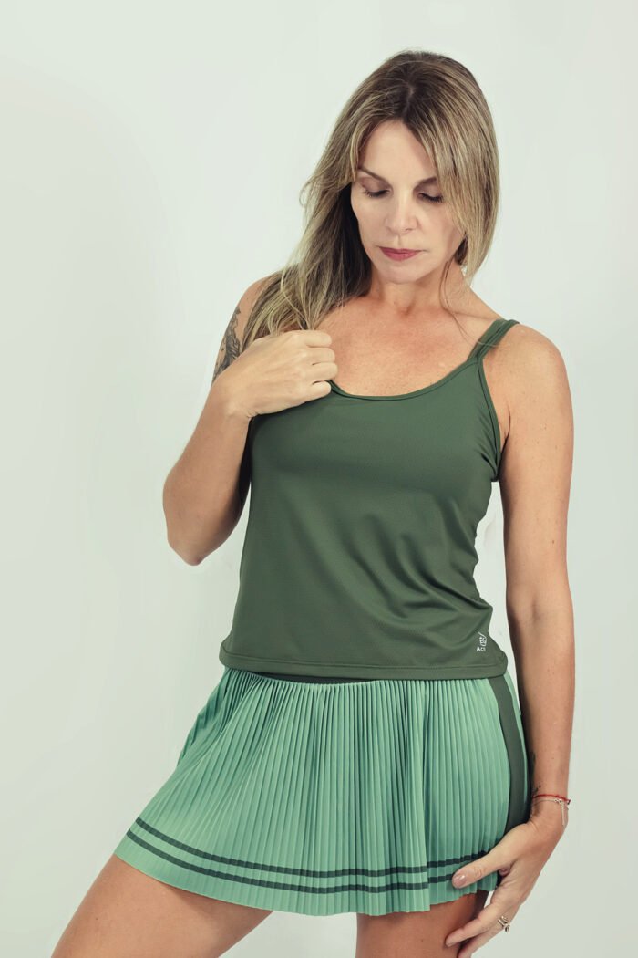 REGATA PARIS VERDE MILITAR - Imagem 1