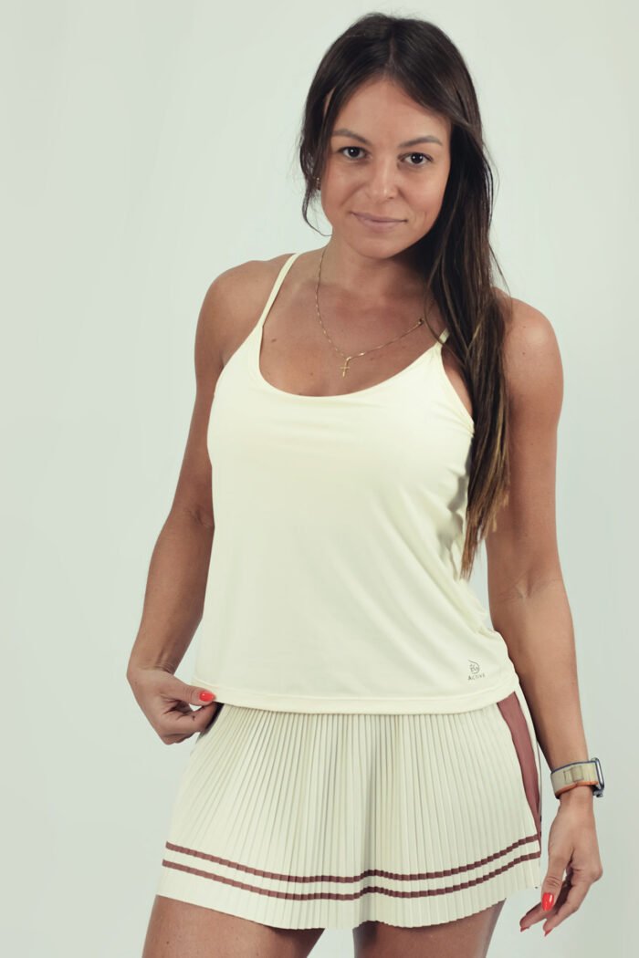 REGATA COM TOP INTERNO TOULOUSE OFF WHITE - Imagem 1