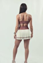 TOP DUPLA FACE GUARUJÁ OFF WHITE E BRONZE - Imagem 3