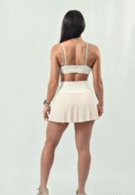 SAIA PLISSADA MARSELHA OFF WHITE - Imagem 4