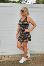 VESTIDO DUBAI ESTAMPA CAMUFLADA - Imagem 5