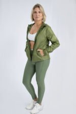 CORTA VENTO LONDON VERDE MILITAR - Imagem 5