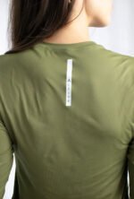 CAMISETA MANGA LONGA MALIBU VERDE MILITAR - Imagem 5
