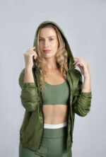 CORTA VENTO MADRI VERDE MILITAR - Imagem 4