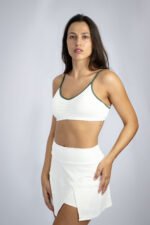 TOP ATINS OFF WHITE E VERDE MILITAR