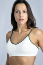 TOP ATINS OFF WHITE E VERDE MILITAR - Imagem 3