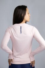 CAMISETA MANGA LONGA MALIBU NUDE ROSADO - Imagem 3