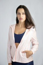 CORTA VENTO LONDON NUDE ROSADO