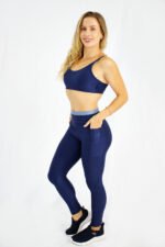 LEGGING BIARRITZ MARINHO E AZUL CLARO