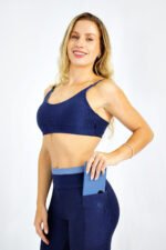 LEGGING BIARRITZ MARINHO E AZUL CLARO - Imagem 5