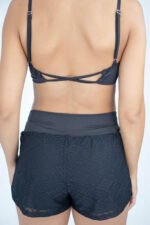 SHORTS CAMPECHE RENDA PRETO - Imagem 3
